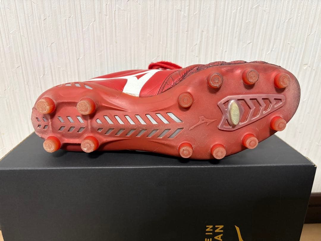 Mizuno Morelia Neo II JAPANレッド サッカーシューズ