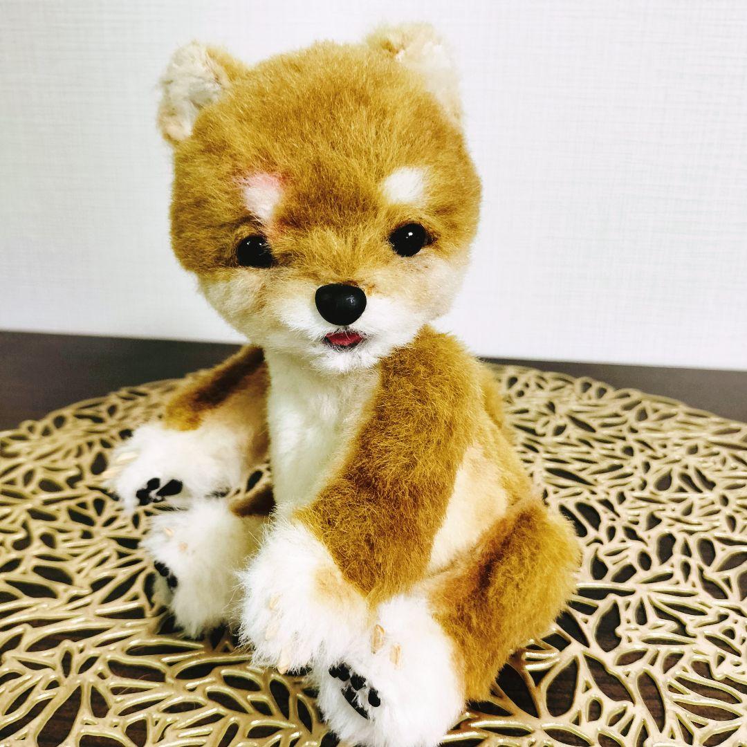 作家　テディベア　柴犬