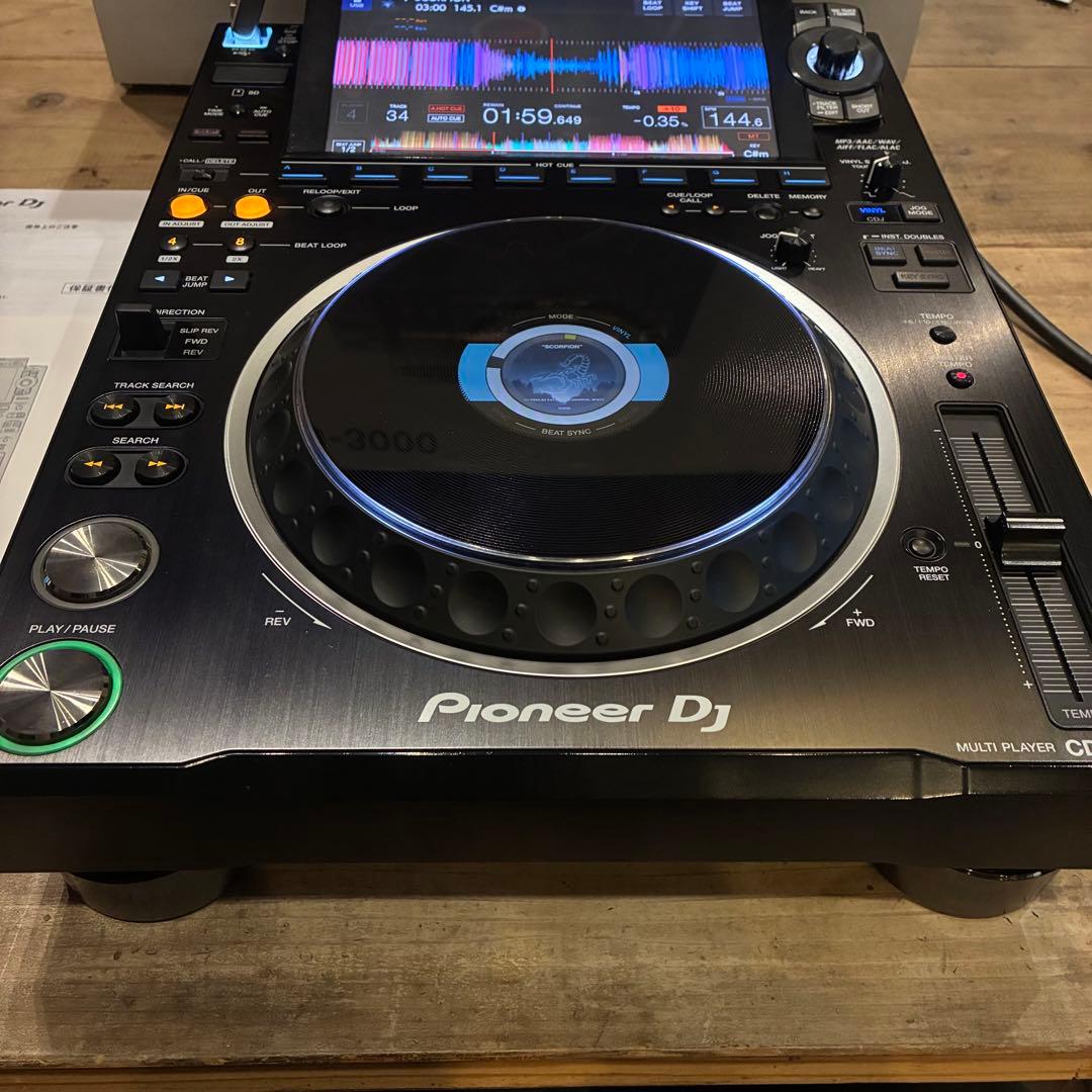 【即決可】Pioneer DJ CDJ-3000(送料込)