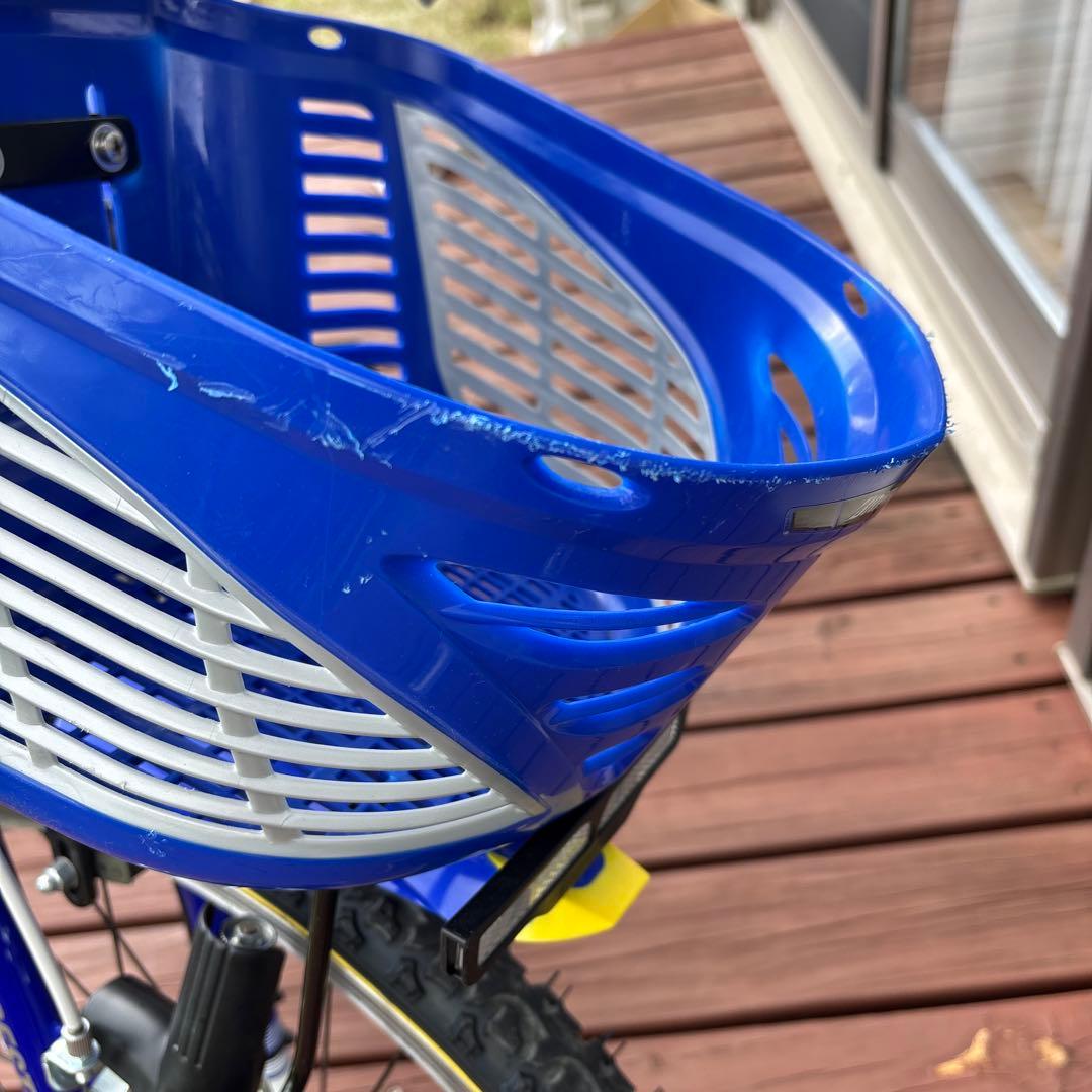 ブリヂストン 子供用自転車 青　24インチ　7段変速ギア