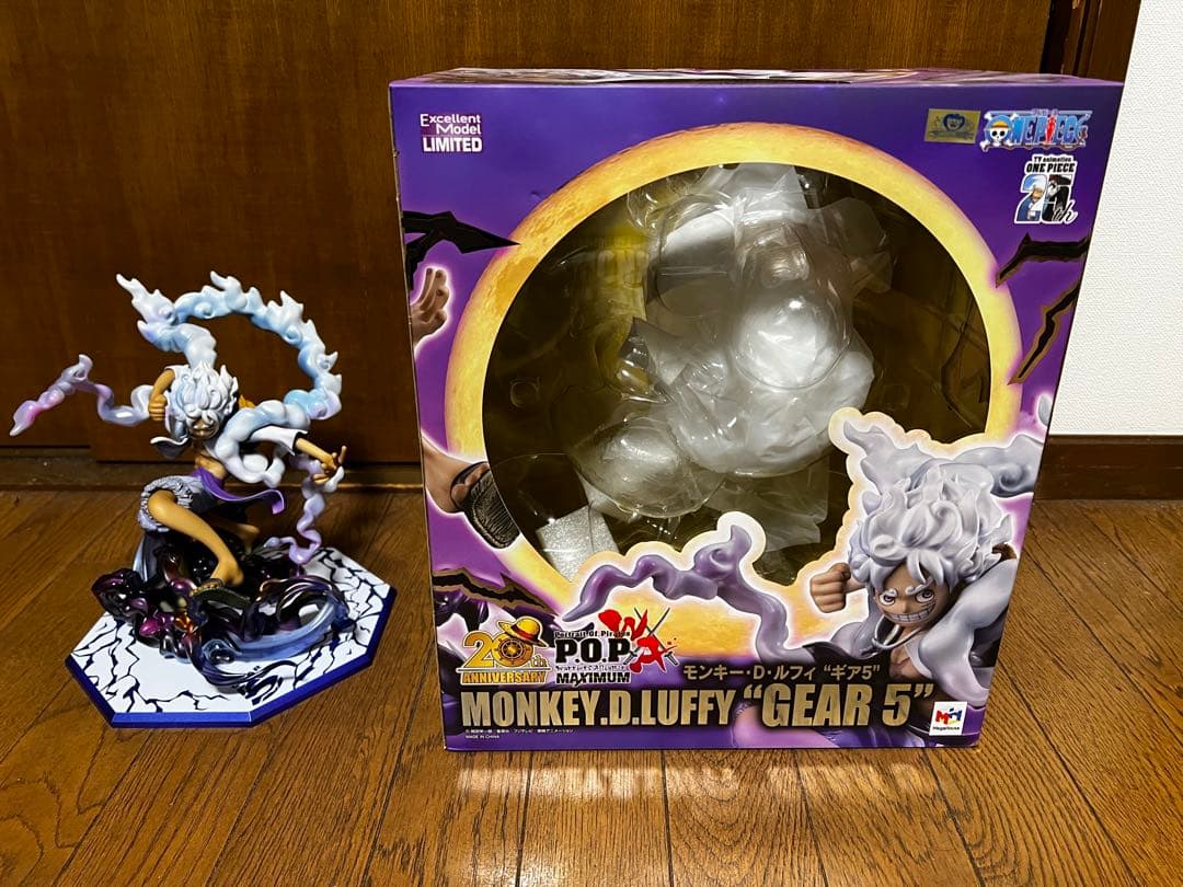 【P.O.P】ワンピース “WA-MAXIMUM” ルフィ “ギア5”おまけ付き