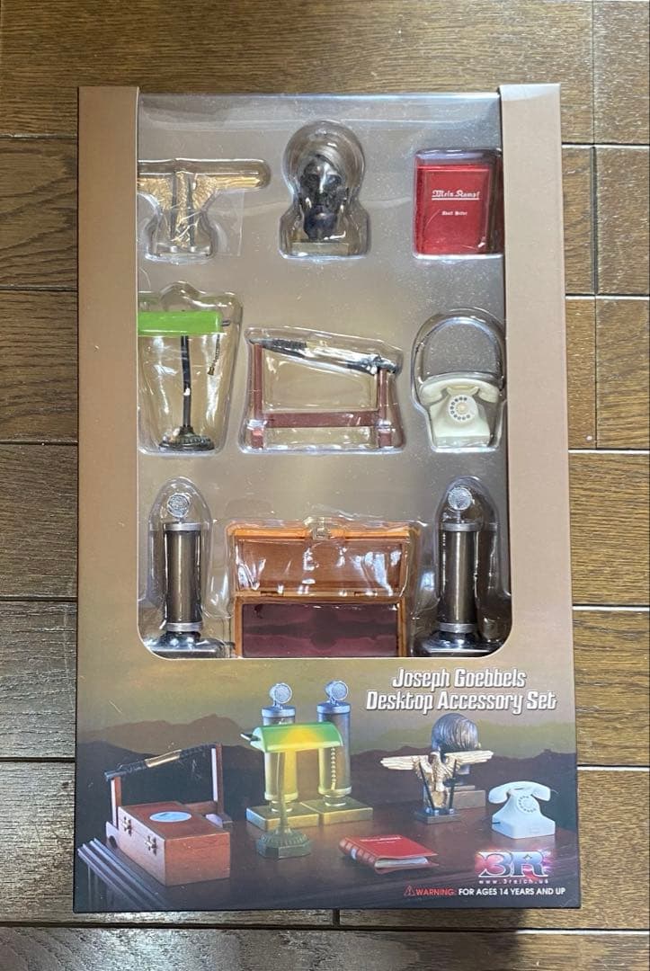 正規品】3R DID社製　ヨーゼフ・ゲッベルス　フィギュア　小物　セット
