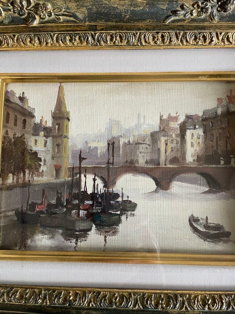 内田晃　【晩秋のセーヌ】