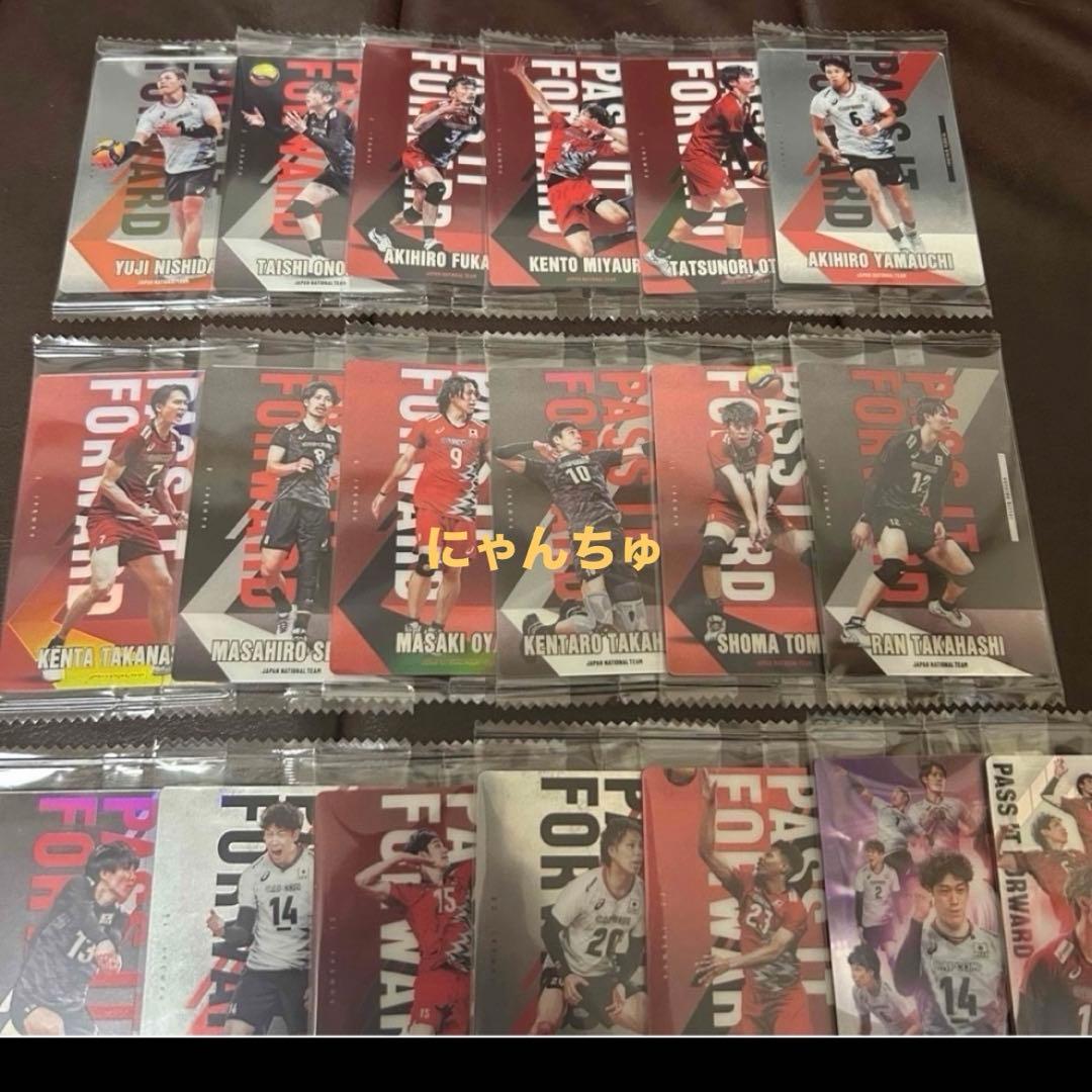 JAPAN NATIONAL VOLLEYBALL TEAM ツインウエハース