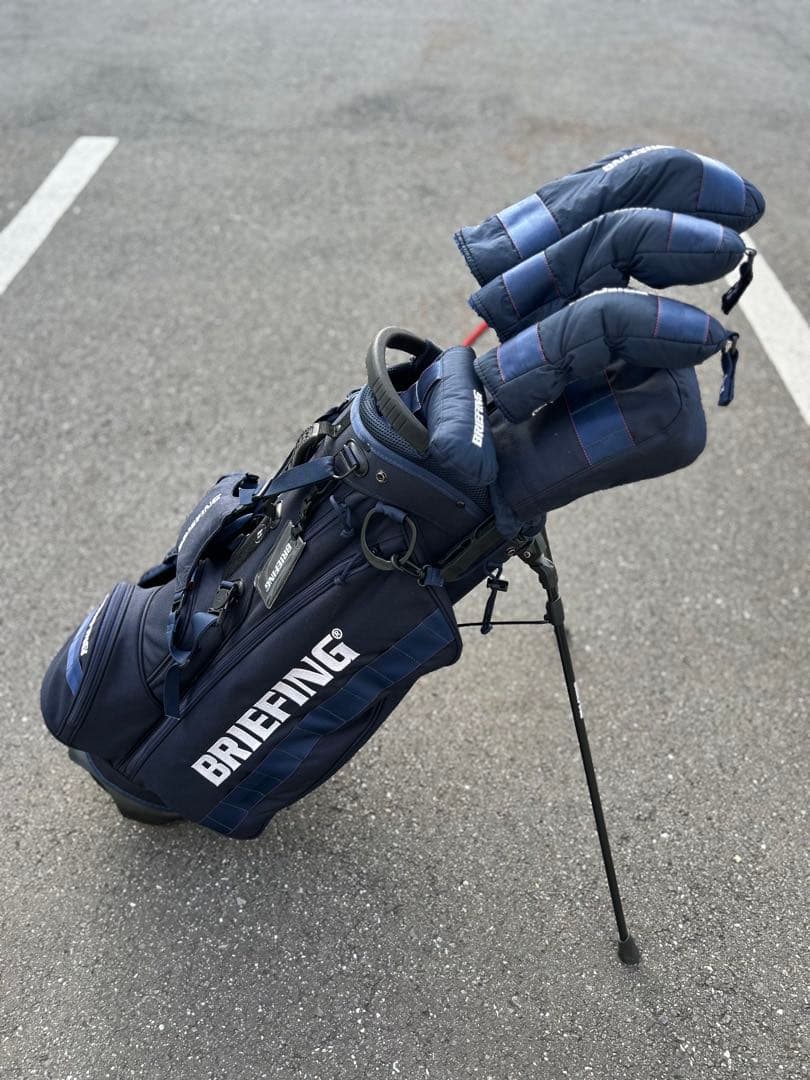 BRIEFING ネイビー キャディバッグ