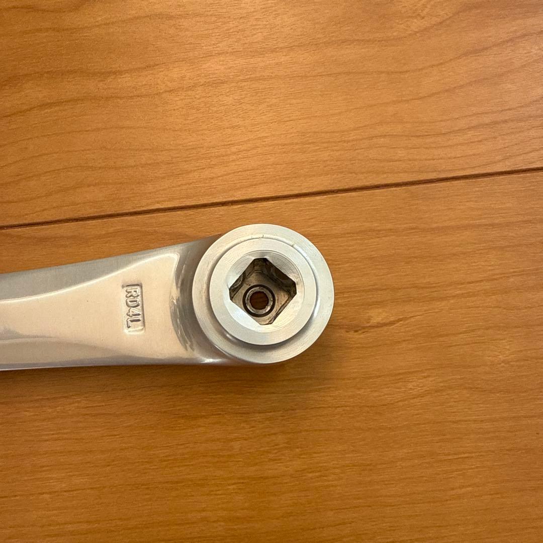 Sugino Might Tour クランクセット シルバー