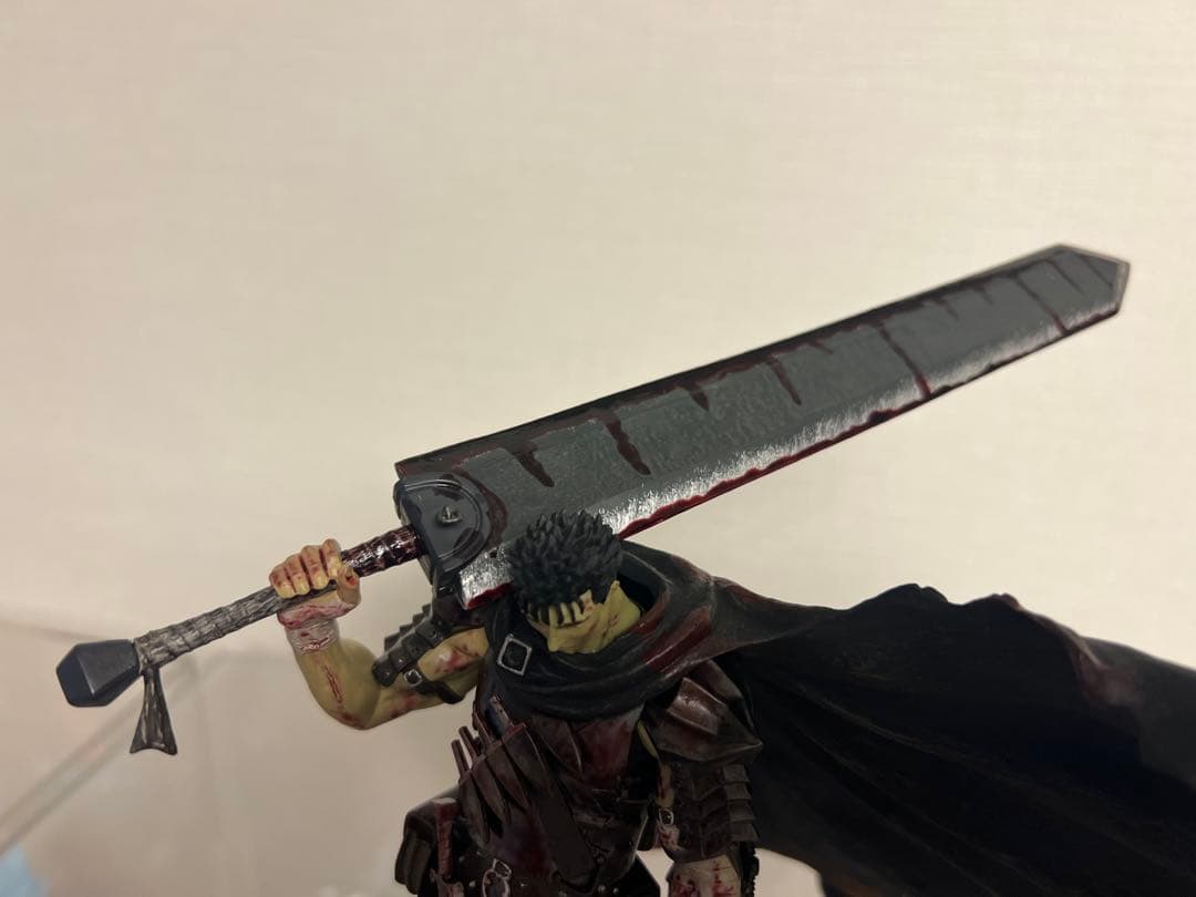 d*4様 【入手困難】ベルセルク　ガッツ ART OF WAR製フィギュア 黒い
