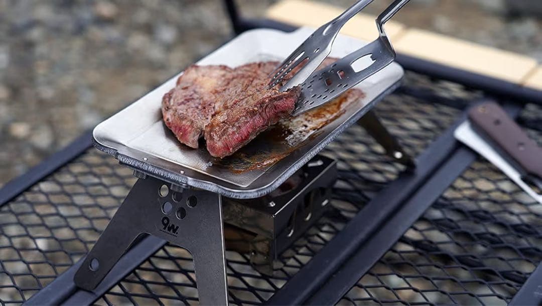 【新品未使用】　9w.（クオウ）　モジュラーグリルプレート コンプリートセット