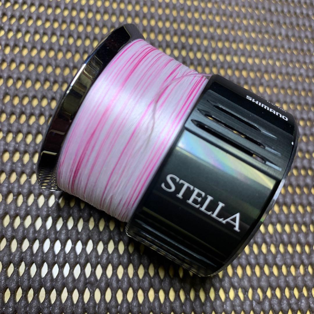 シマノ 22ステラ　純正スプール　2500S 200m0.5号PE 使用１回