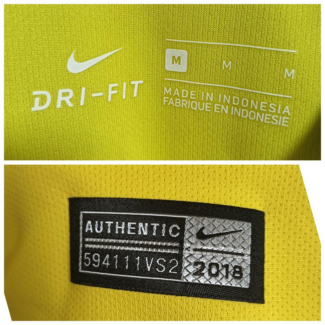 ナイキ ブラジル代表 ネイマール ユニフォーム 18/19ホームM 紙タグ付き