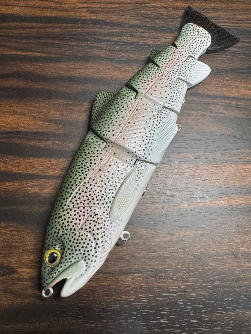 激レア Nate Bait 特注レインボートラウトベイト 12インチ