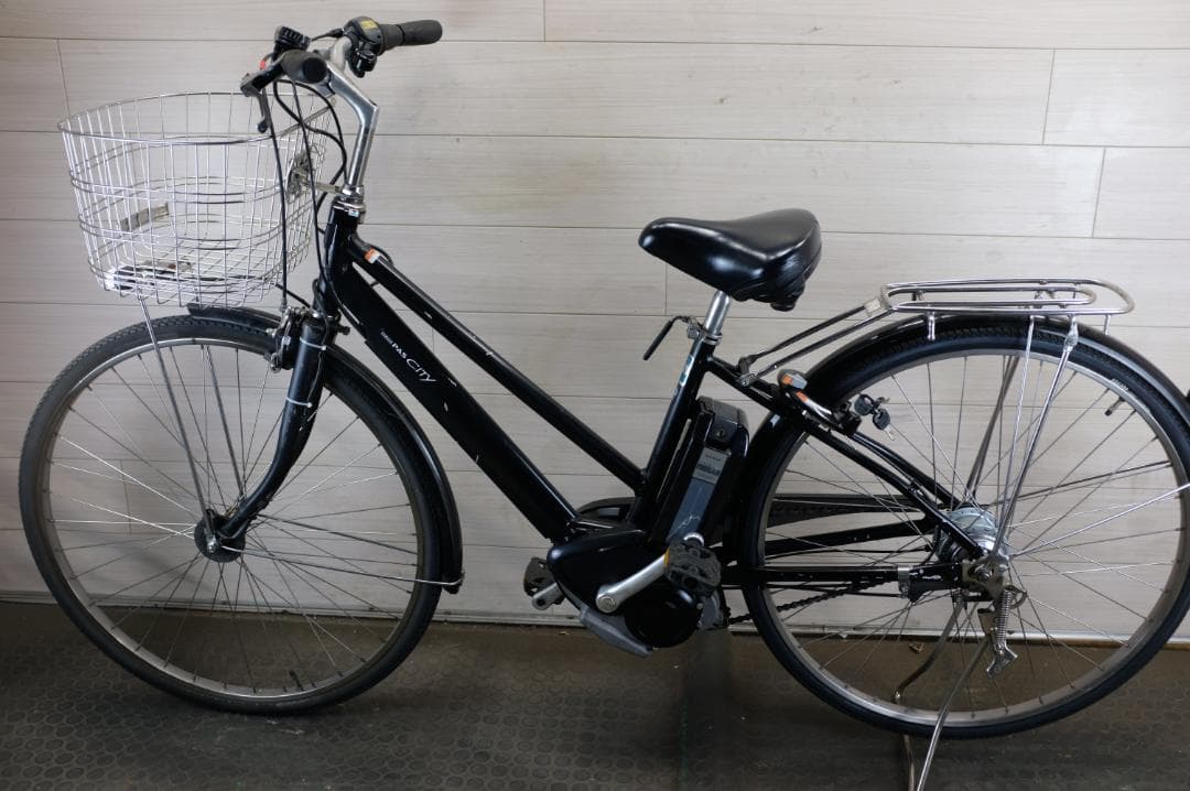 電動自転車ヤマハPAS　27インチ　8段　8.9Ah充電器あり