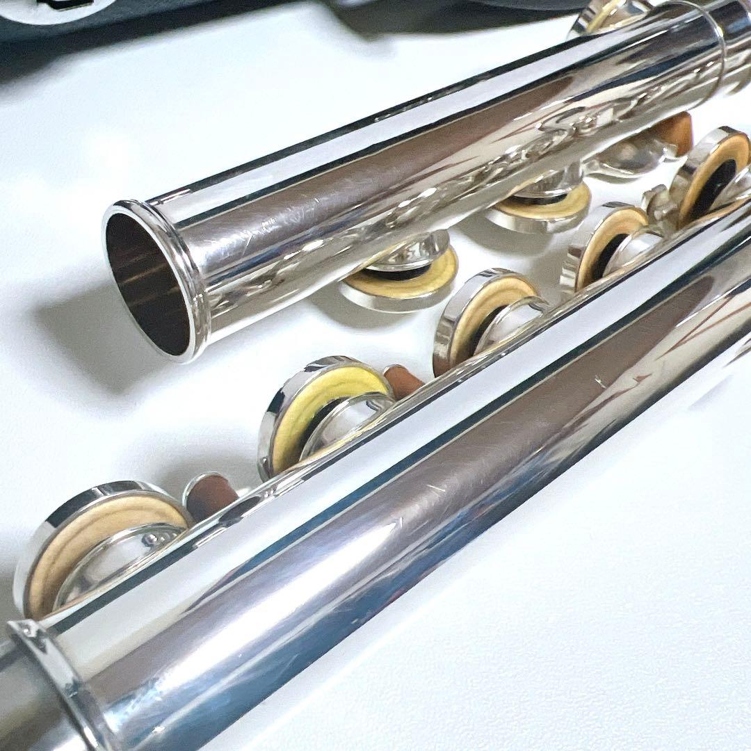 【動作品】Pearl flute PF-505 フルート パール　吹奏楽　管楽器