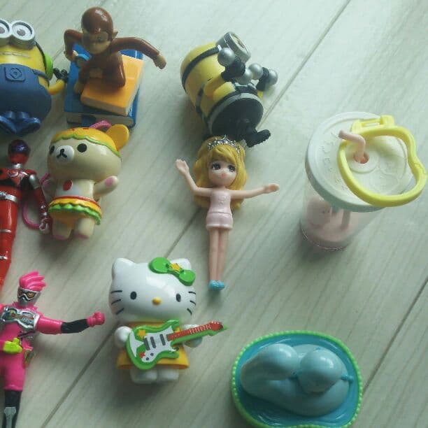 ハッピーセットのおもちゃコレクションです！