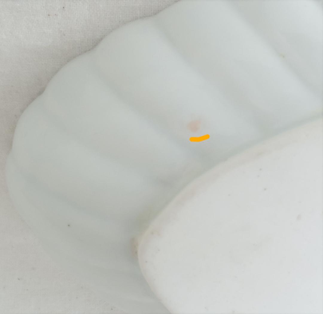 舟形?皿　古伊万里　江戸期　★金直し、カマキズあり