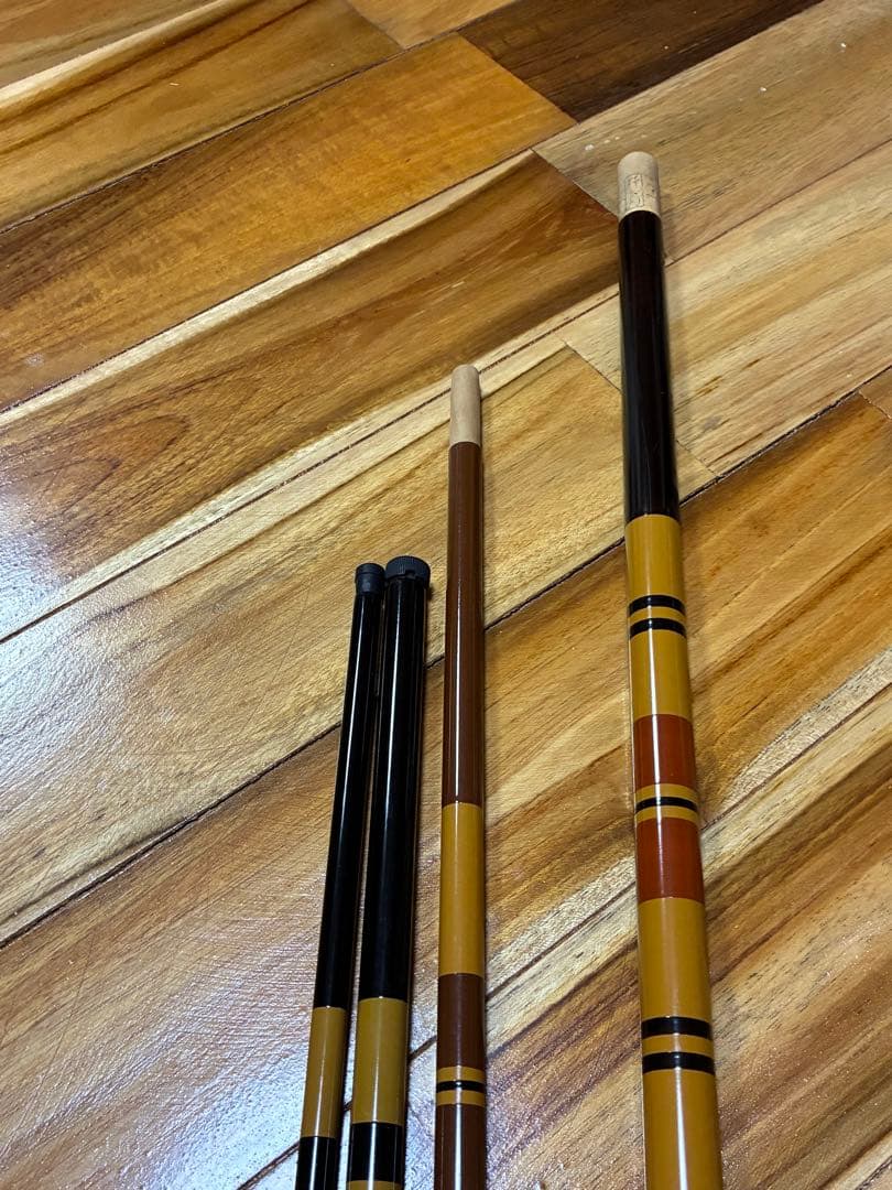 エビス 名門 グラスロッド レトロ 釣り竿 布袋付き 5本 まとめ