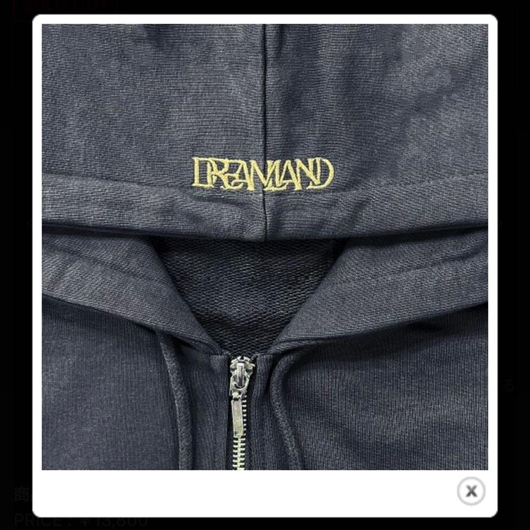 【新品】オーラル　DREAMLAND ジップアップフーディMサイズ