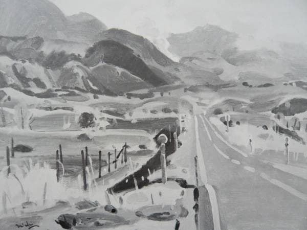 吉崎道治　九住飯田高原　レゾネより　状態良好　新品額付