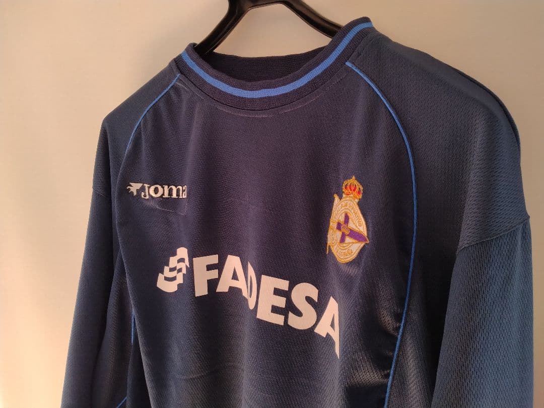 選手支給・非売品 Joma デポルティーボ・ラ・コルーニャ 長袖練習シャツ