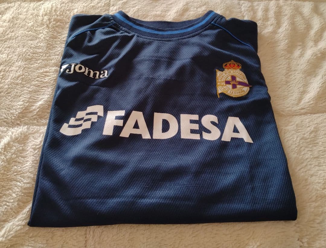 選手支給・非売品 Joma デポルティーボ・ラ・コルーニャ 長袖練習シャツ