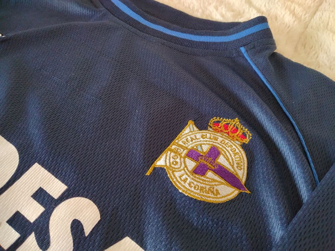 選手支給・非売品 Joma デポルティーボ・ラ・コルーニャ 長袖練習シャツ