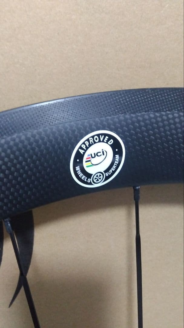 スーパーチーム クリンチャーカーボンホイールセット※値下げ決行