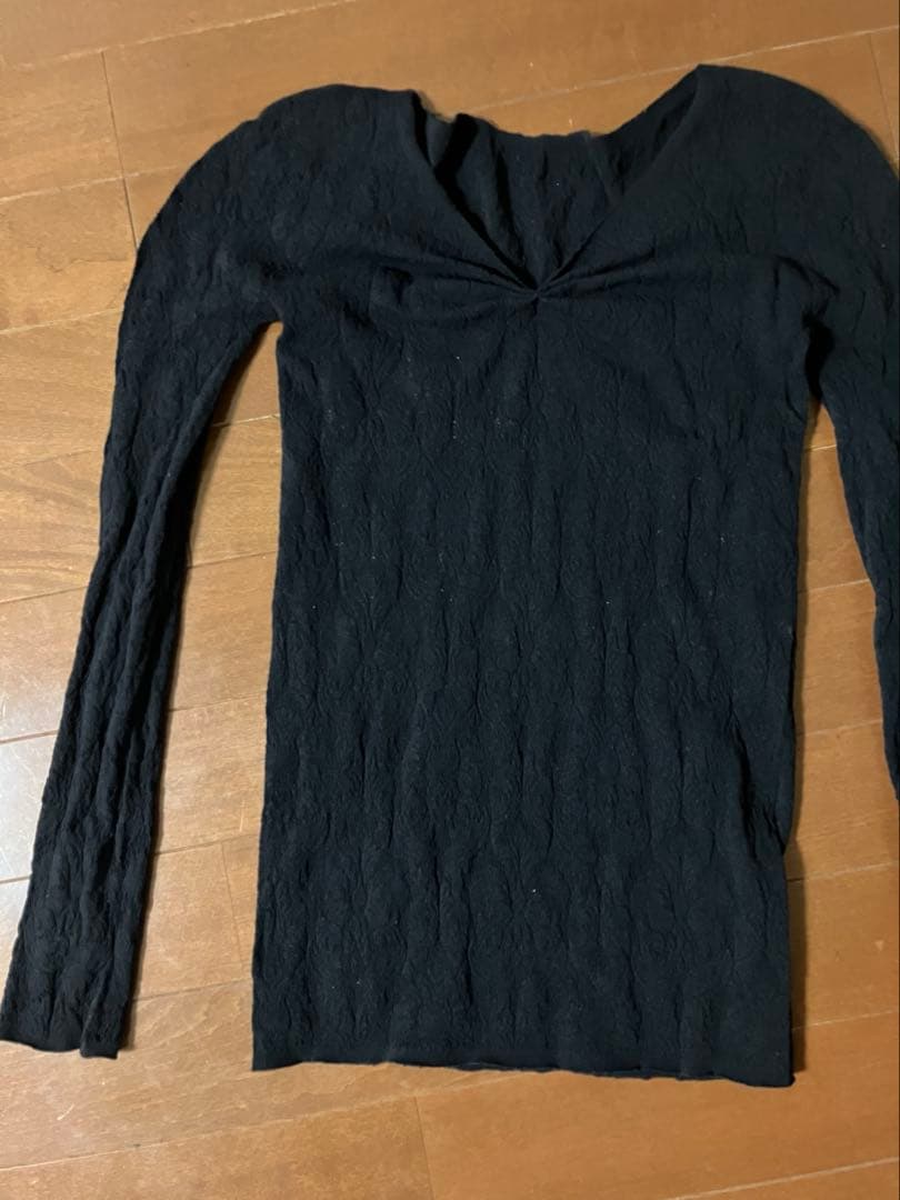 チャコット　　ノーソーイングニット　カップポケット付き　黒　M