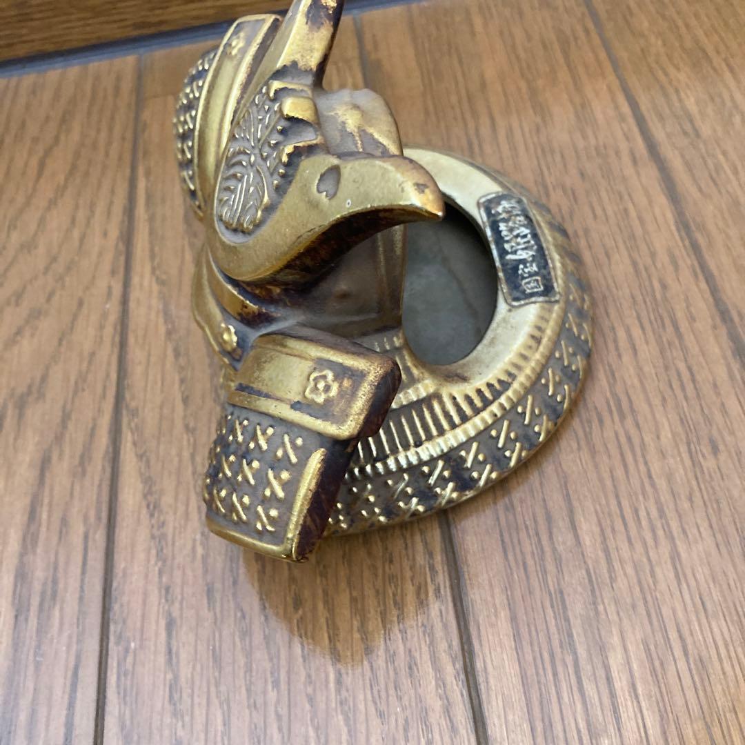 匿名配送　兜　国宝姫路城　アンティーク　置物　カッコいい　カブト　当時物