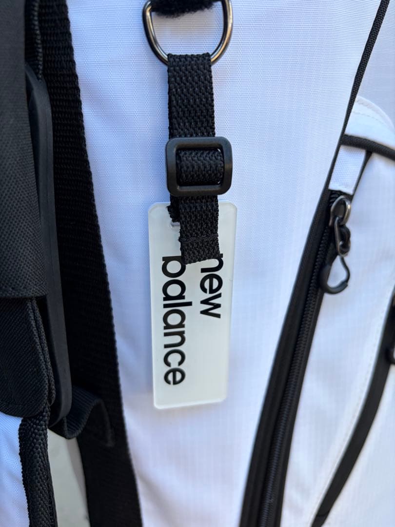 new balance キャディバッグ スタンドバック ホワイト 7.5型