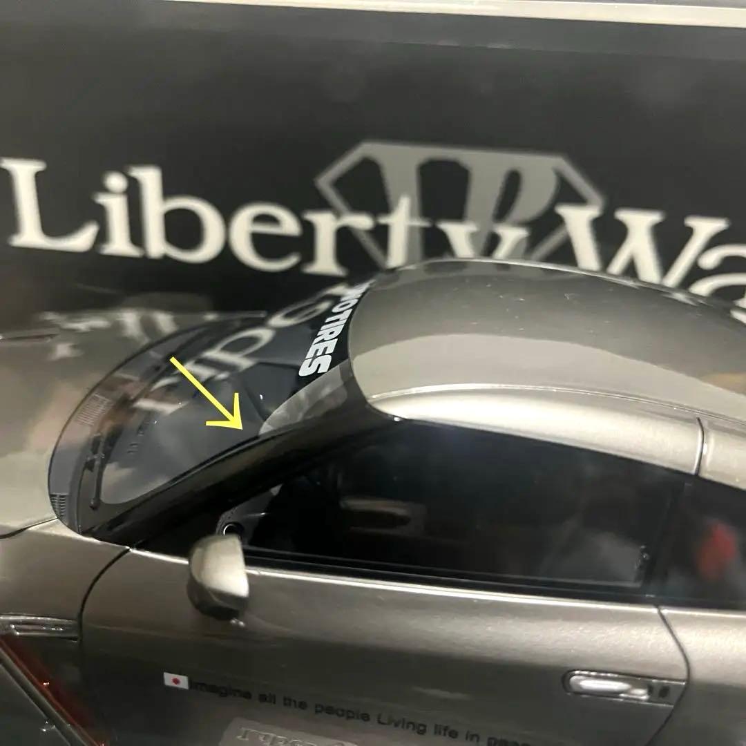 イグニッションモデル 1/18 リバティーウォーク GTR メタリックグレー