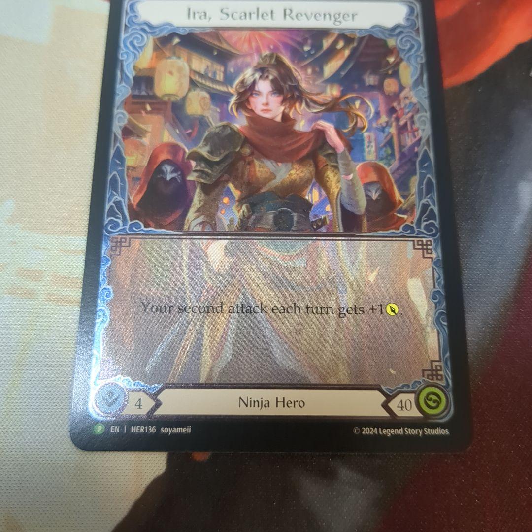 FaB Ira, Scarlet Revenger CF プロモ HER136