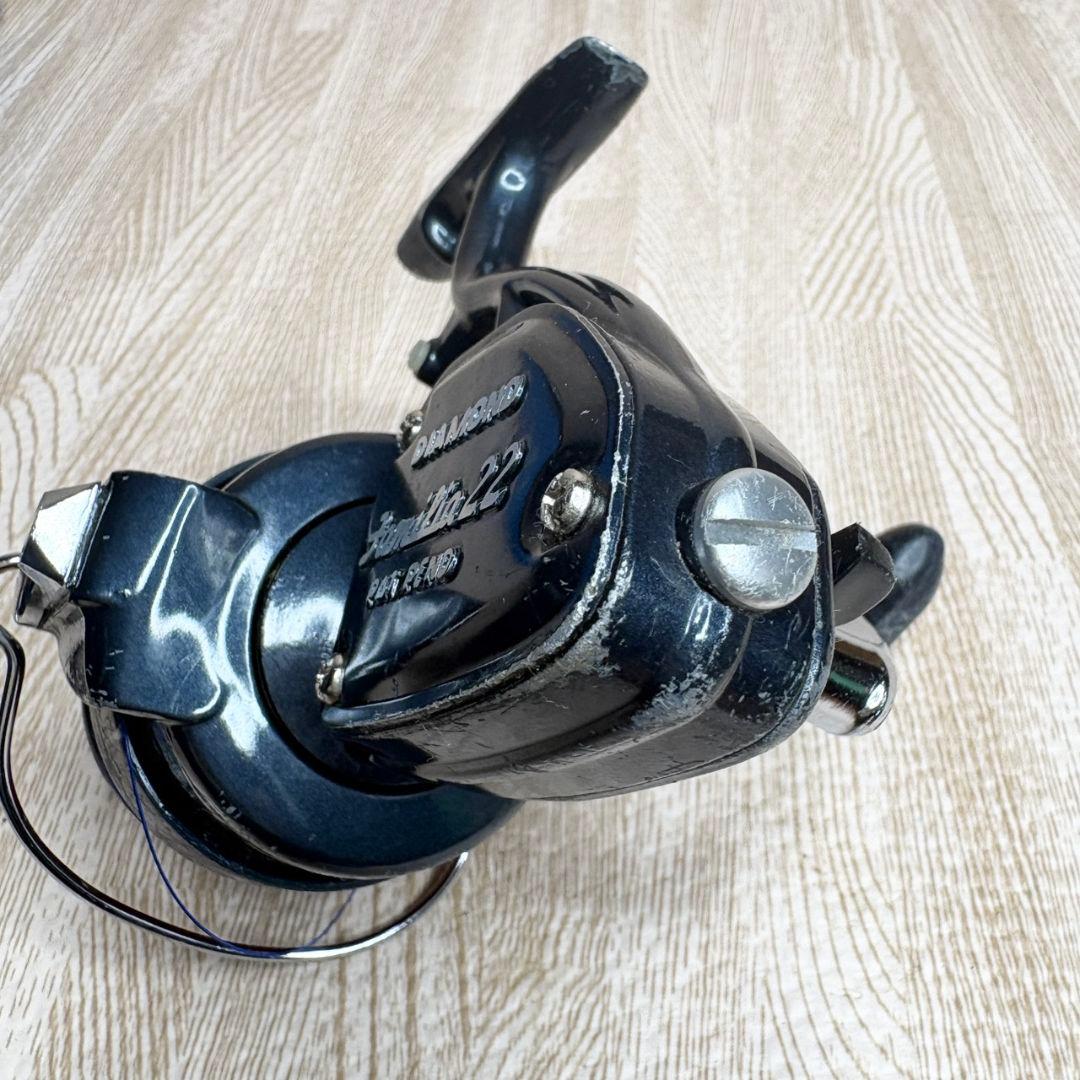 【激レア】大森製作所 ダイヤモンド ファミリア22 スピニングリール 釣具