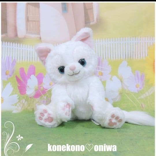 希少♡゜白猫ジェラトーニ☆ファーではありません