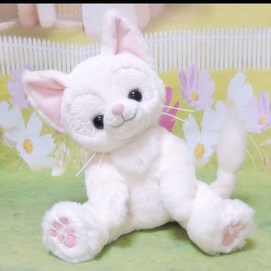 希少♡゜白猫ジェラトーニ☆ファーではありません