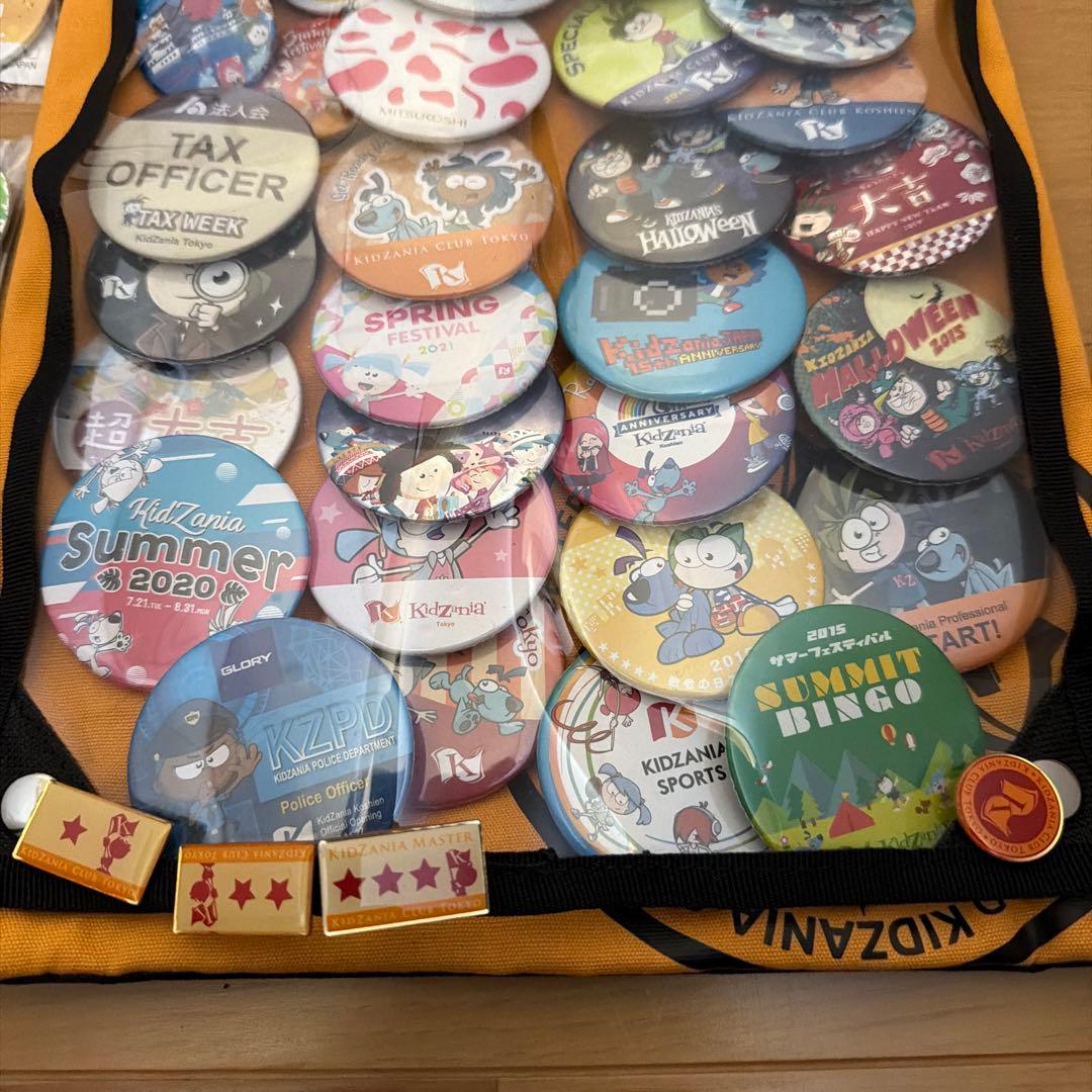 キッザニア　バッジ　ピンバッチ　非売品　　多数
