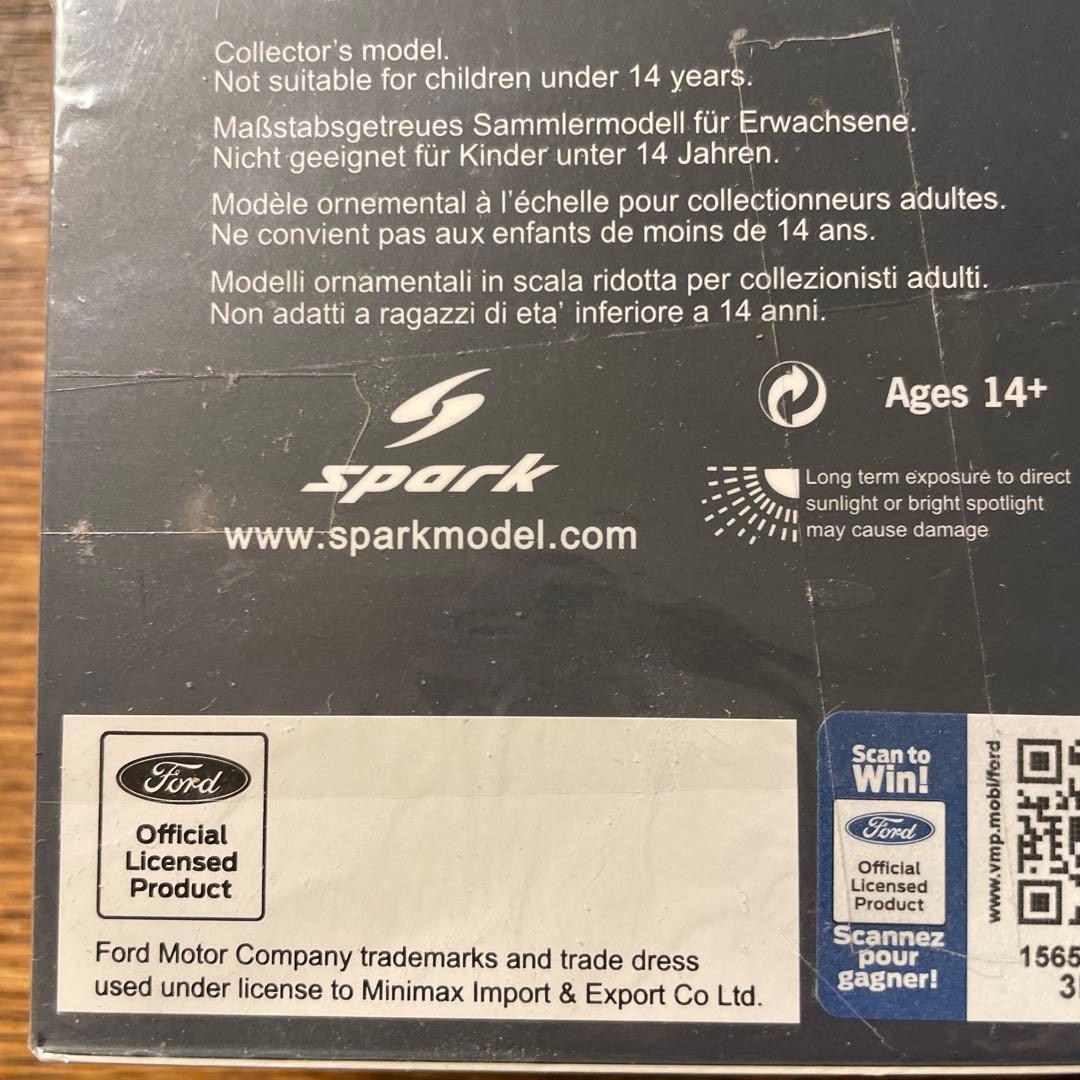 絶版　1/43 テキサコ　フォード　シエラ　RS コスワース　1987 WRC