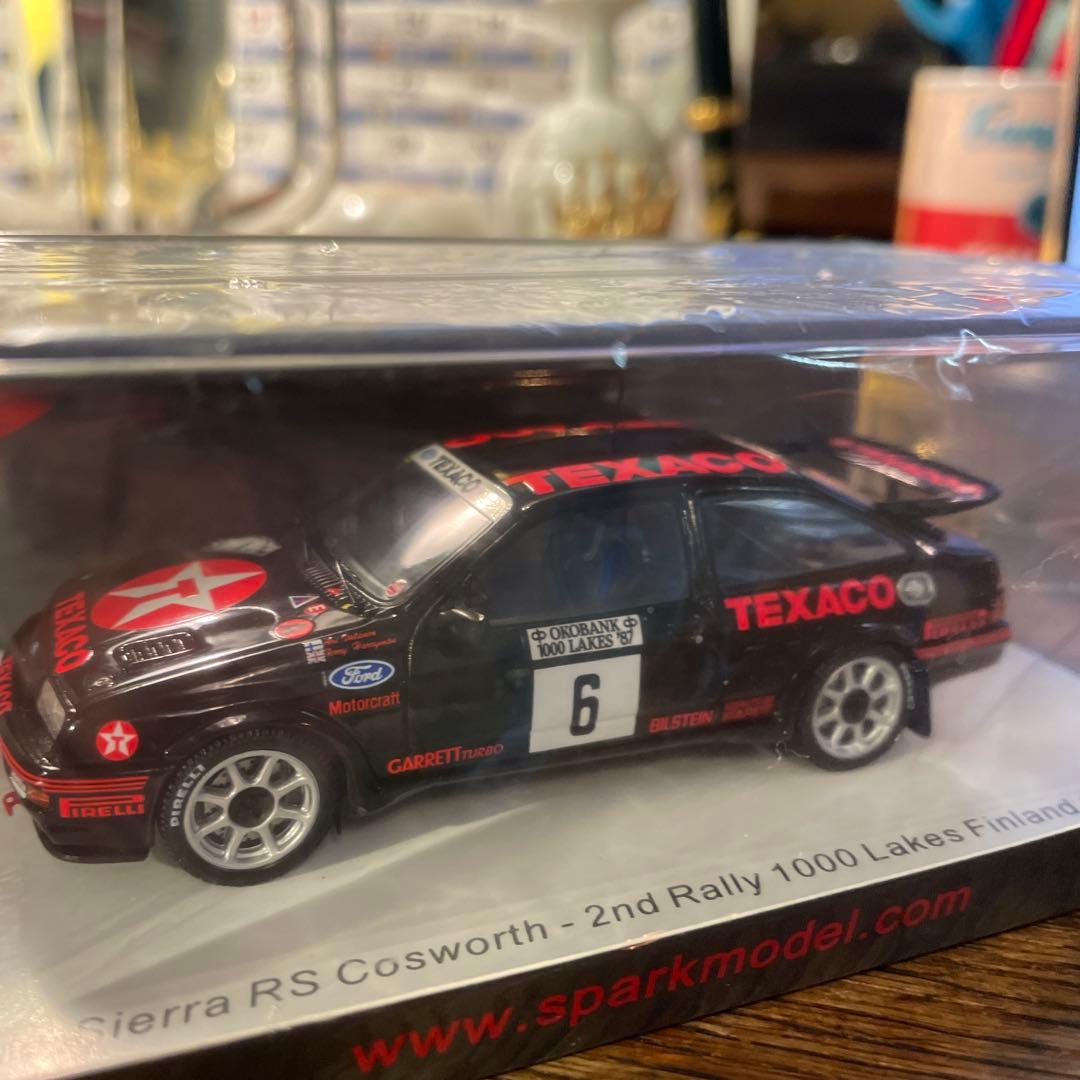 絶版　1/43 テキサコ　フォード　シエラ　RS コスワース　1987 WRC