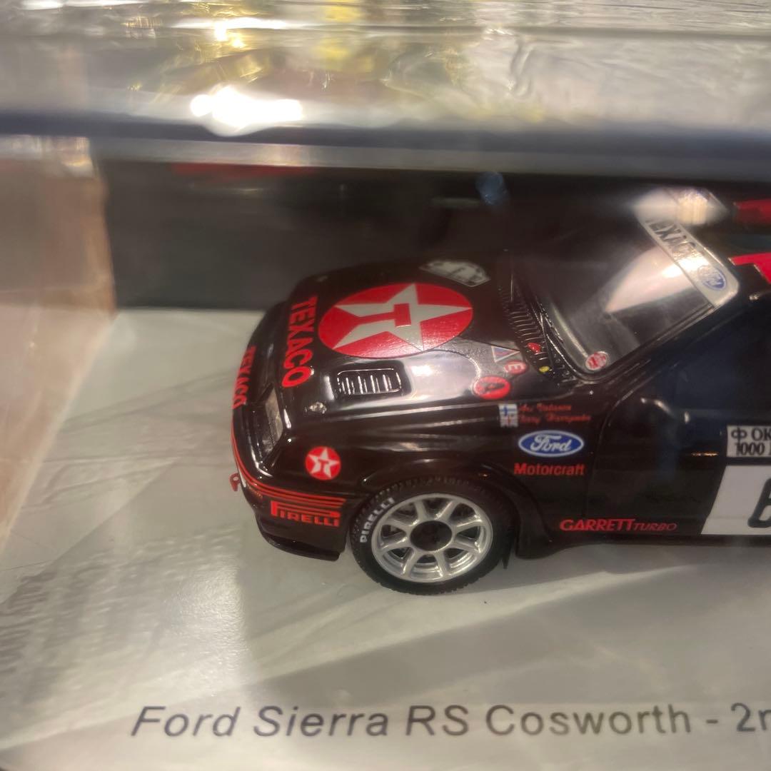絶版　1/43 テキサコ　フォード　シエラ　RS コスワース　1987 WRC