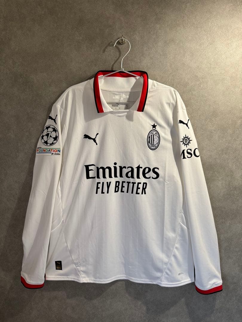 ラファエル・レオンACミラン 24/25アウェイユニ 長袖【正規品・タグ付】