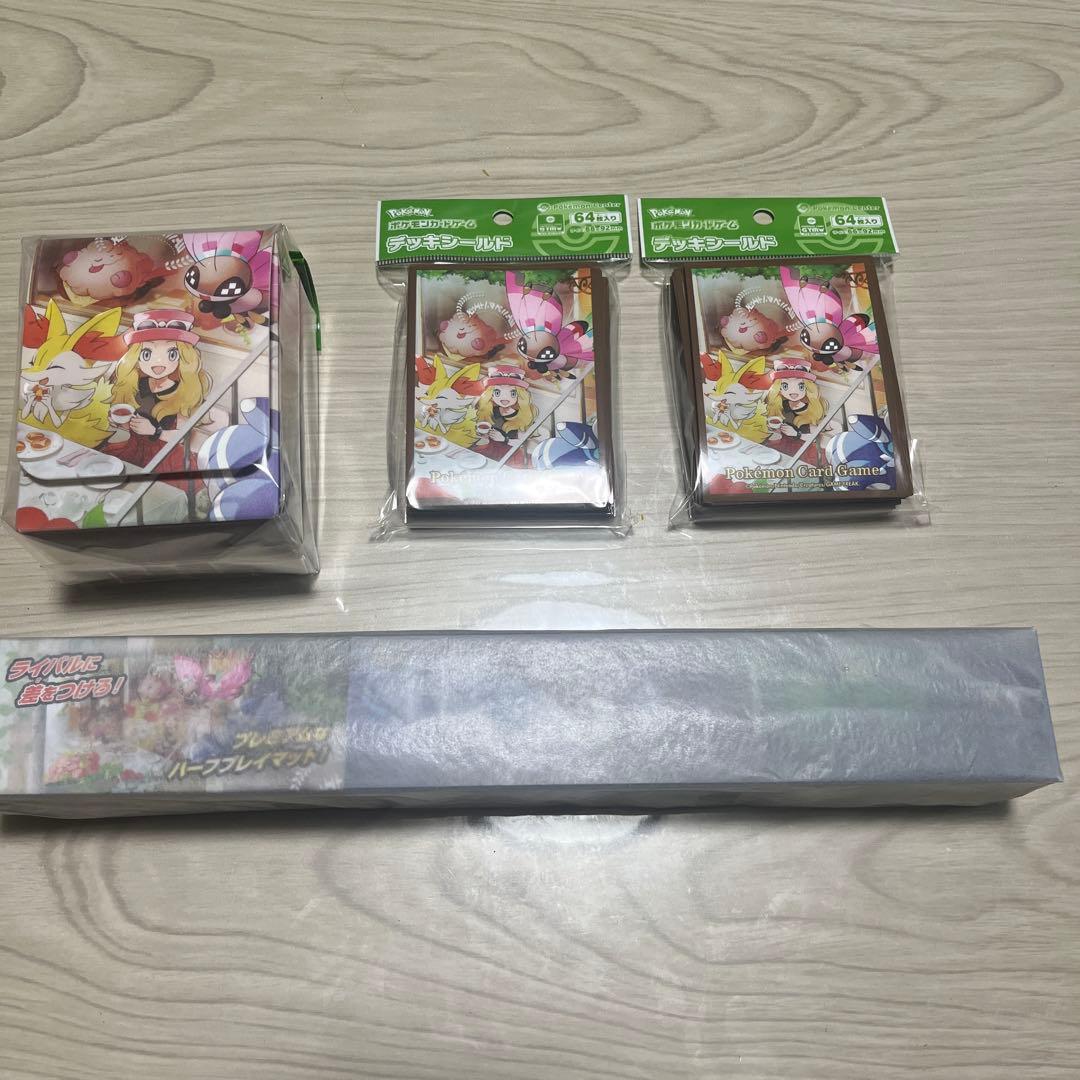 ポケモン　サプライ　デッキケース　デッキシールド　プレイマット