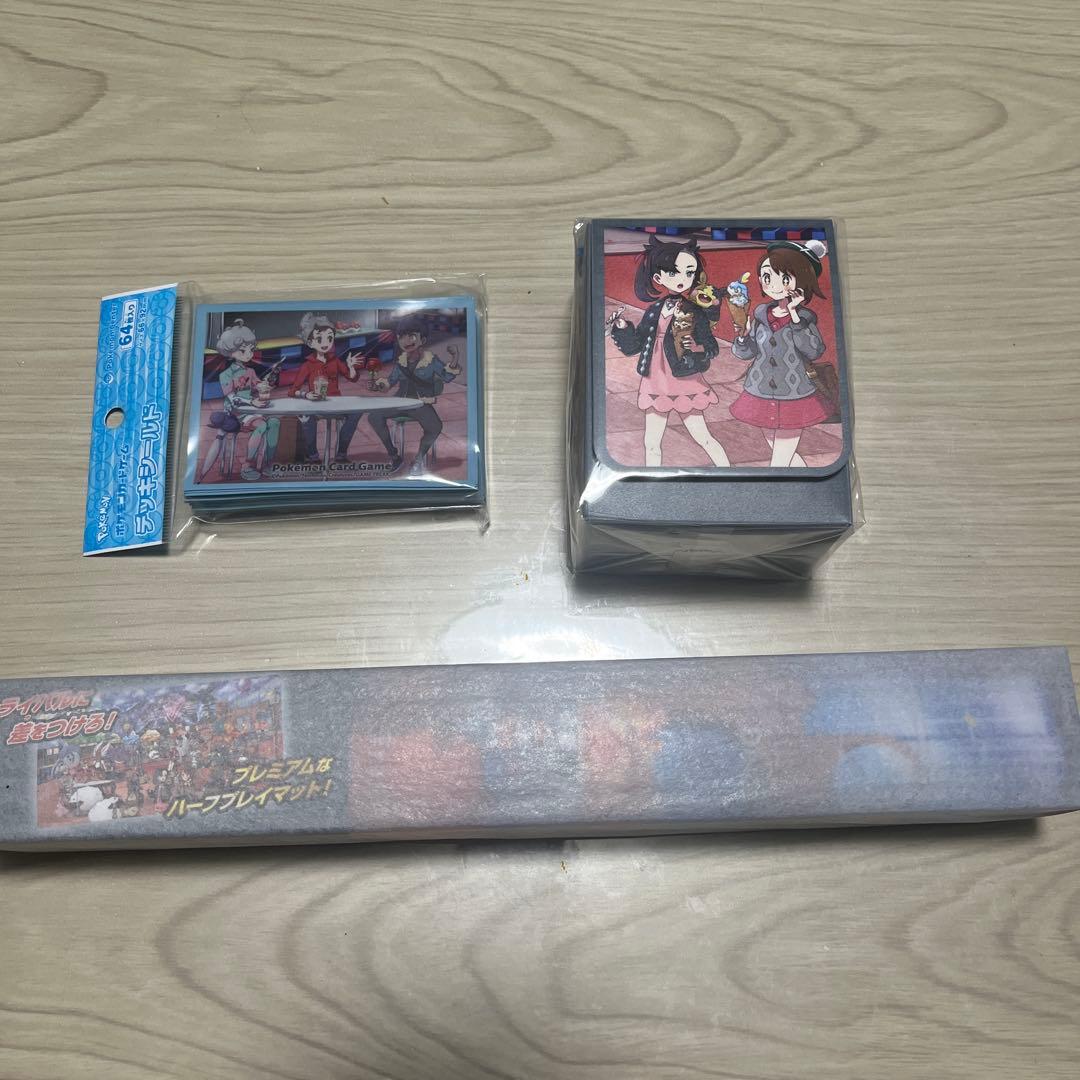 ポケモン　サプライ　デッキケース　デッキシールド　プレイマット