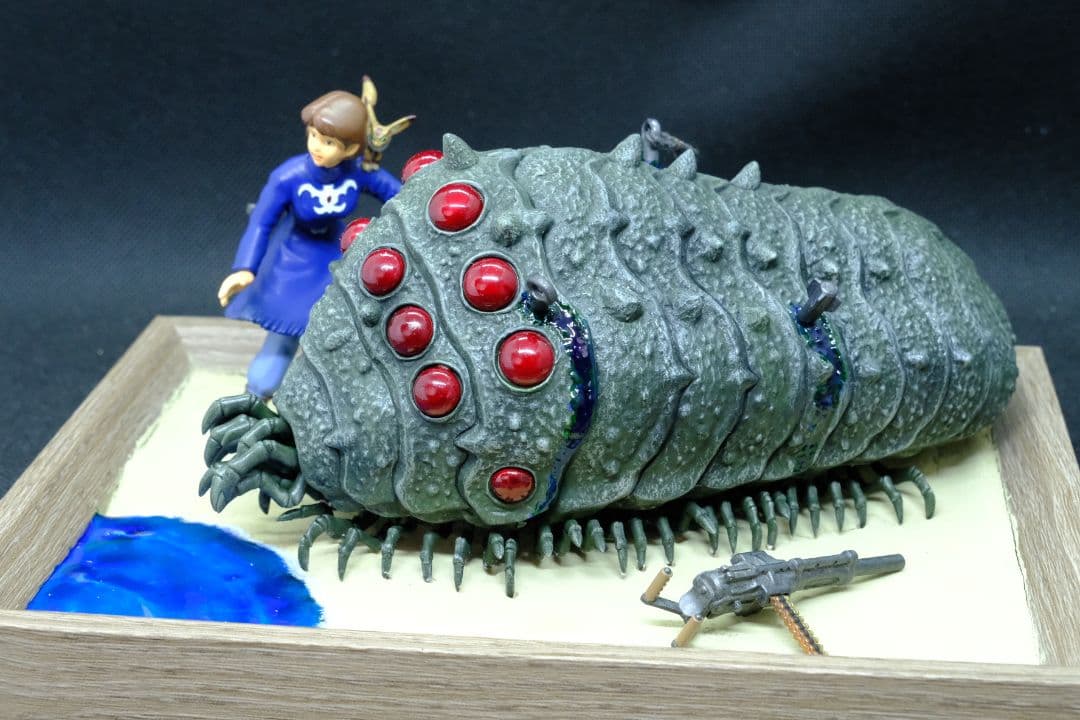 風の谷のナウシカ　プラモデル　ジオラマ　完成品 バンダイ（1/20スケール）