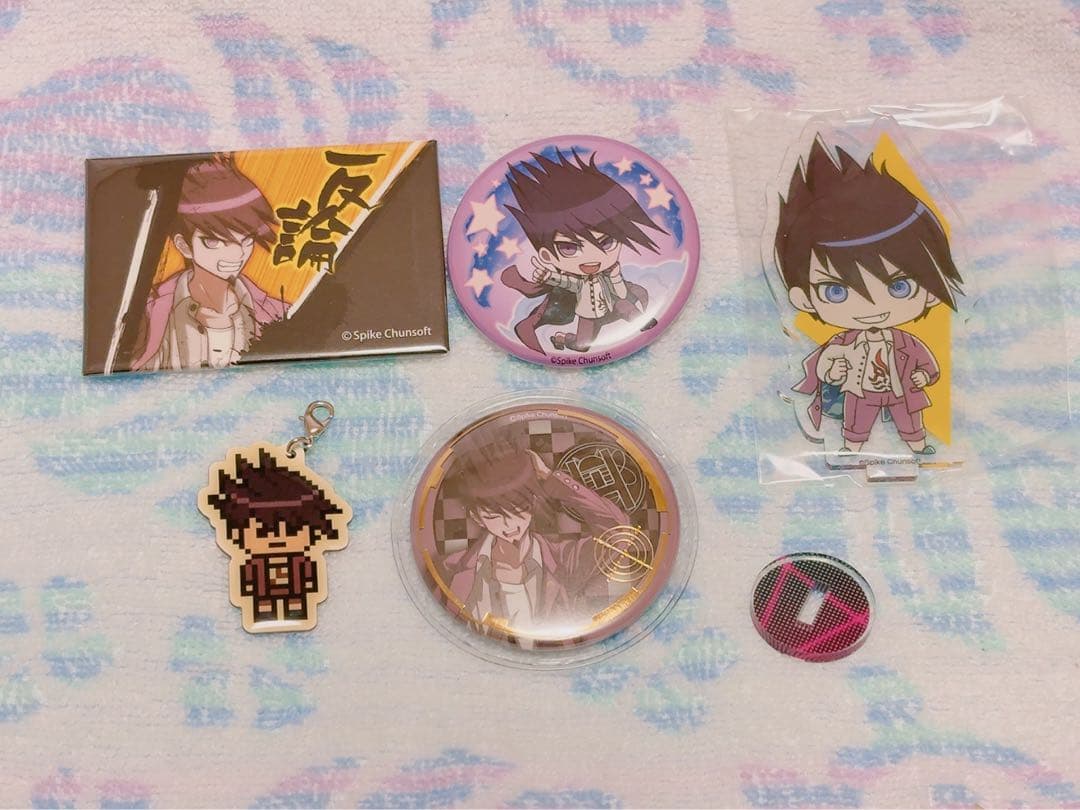 ニューダンガンロンパV3 反論缶バッジ アクスタ なぞとも 缶バッジ 百田解斗