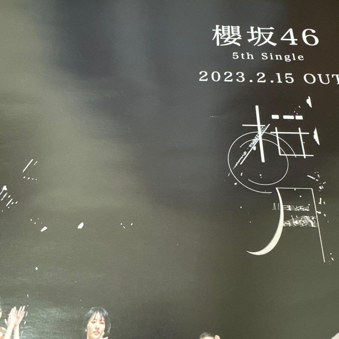 櫻坂46 桜月 B2 アー写 告知 ポスター