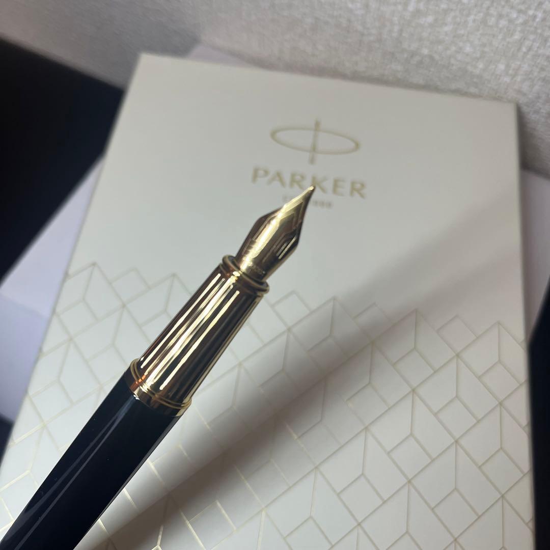 PARKER インジェニュイティ ブラックGT F 万年筆　未使用