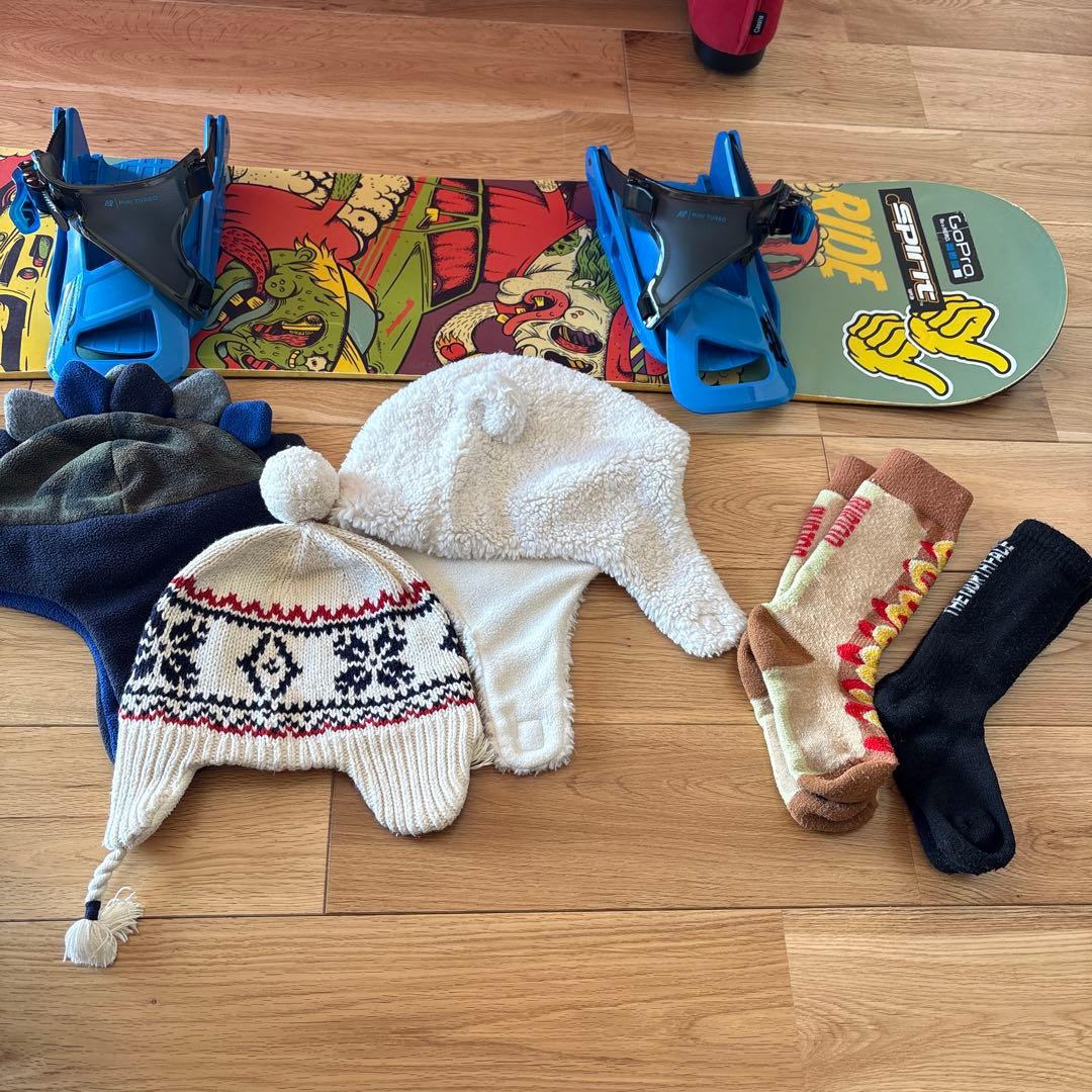 キッズスノーボードセットK2 MINI TURBO/RIDE