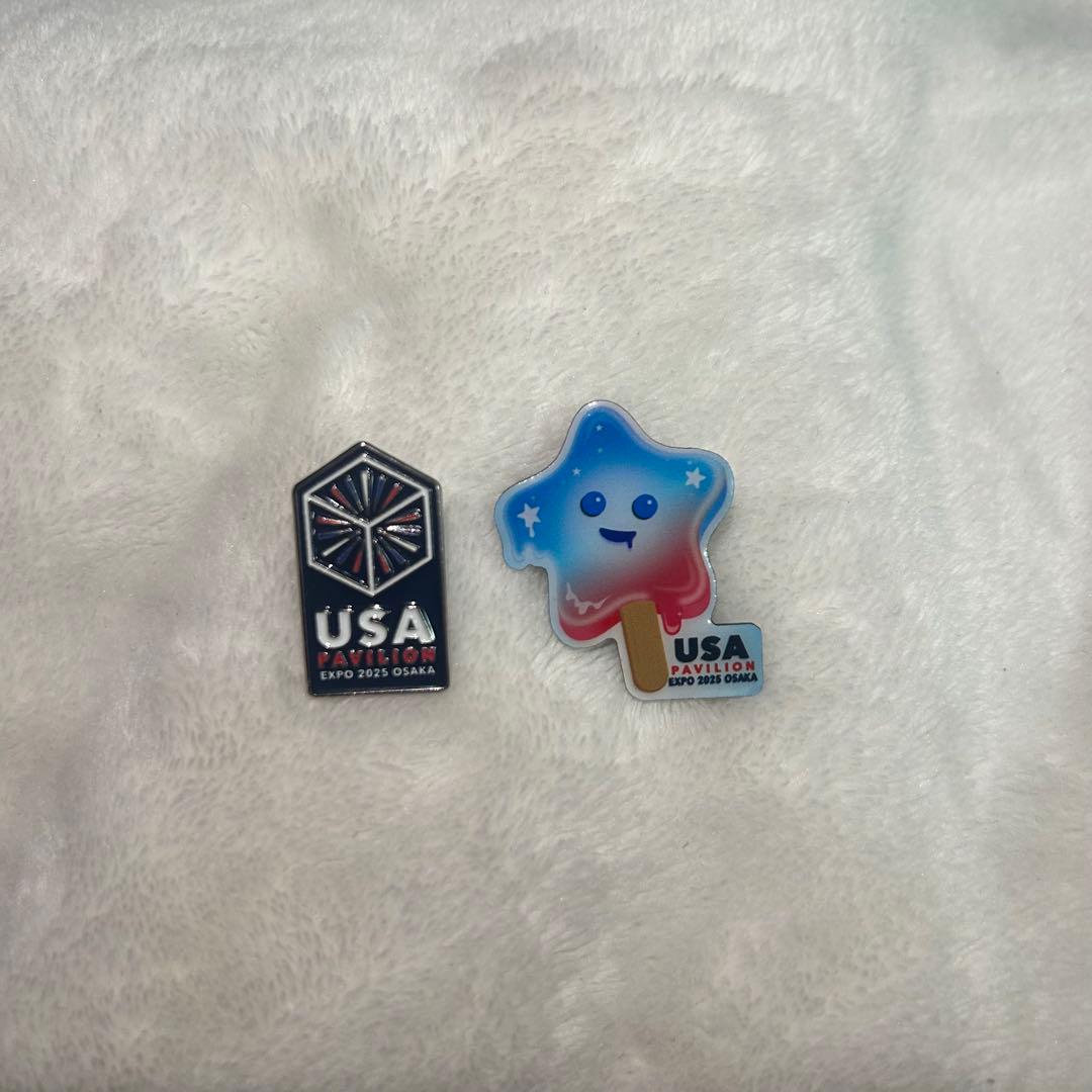 USA Pavilion Expo 2025 Osaka ピンバッジセット