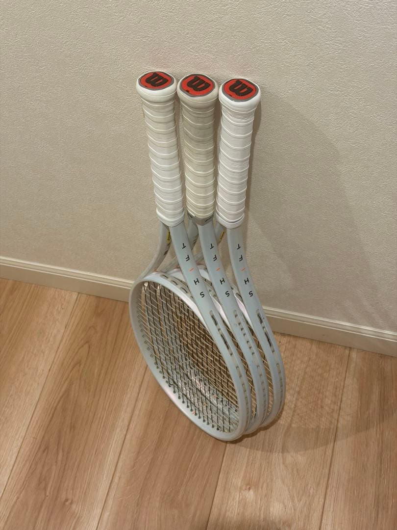 ウィルソン SHIFT 3本セット 300g 99インチ　ラケットバッグ付