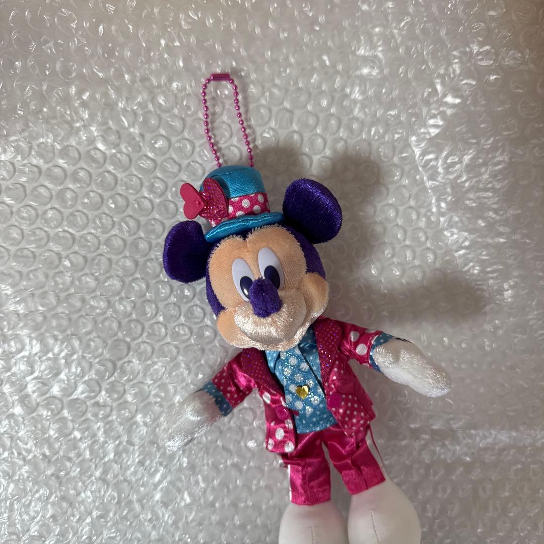 ミニーパルパルーザ　ミッキー　ぬいぐるみバッジ