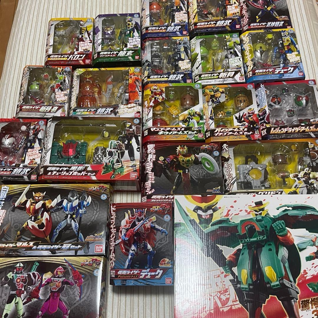 【開封品】仮面ライダー鎧武　アームチェンジシリーズ　25点セット
